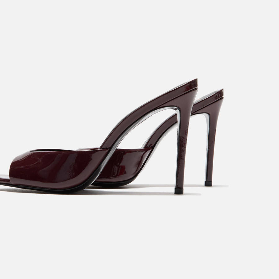 Brown Women Kith Black Suede Studio Brea Heels | 1659-MZODN