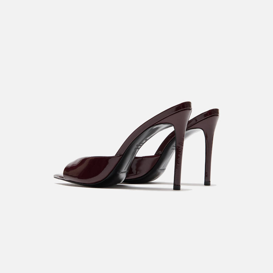 Brown Women Kith Black Suede Studio Brea Heels | 1659-MZODN