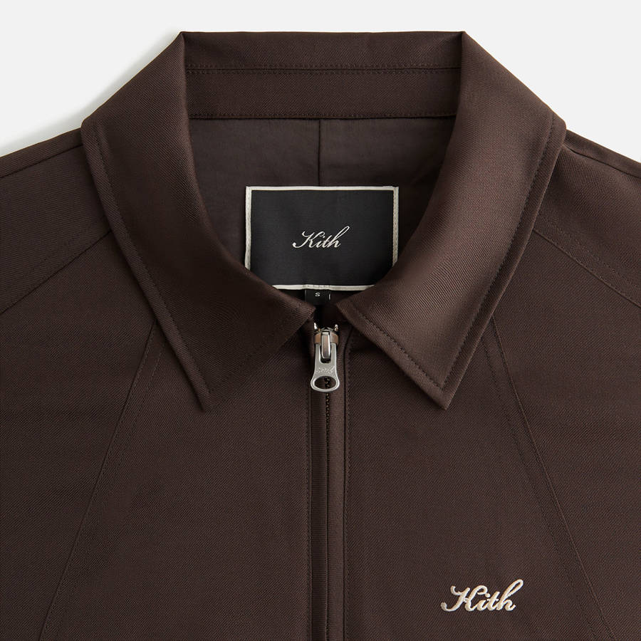 Brown Women Kith Corwin II Suiting Track Jackets | 4561-IODCW
