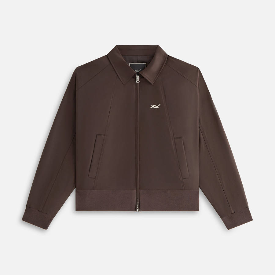 Brown Women Kith Corwin II Suiting Track Jackets | 4561-IODCW