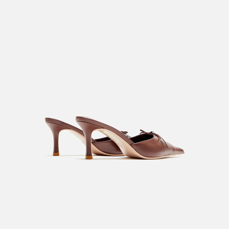 Brown Women Kith Femme LA Louis Slipper Heels | 2534-RTMVE