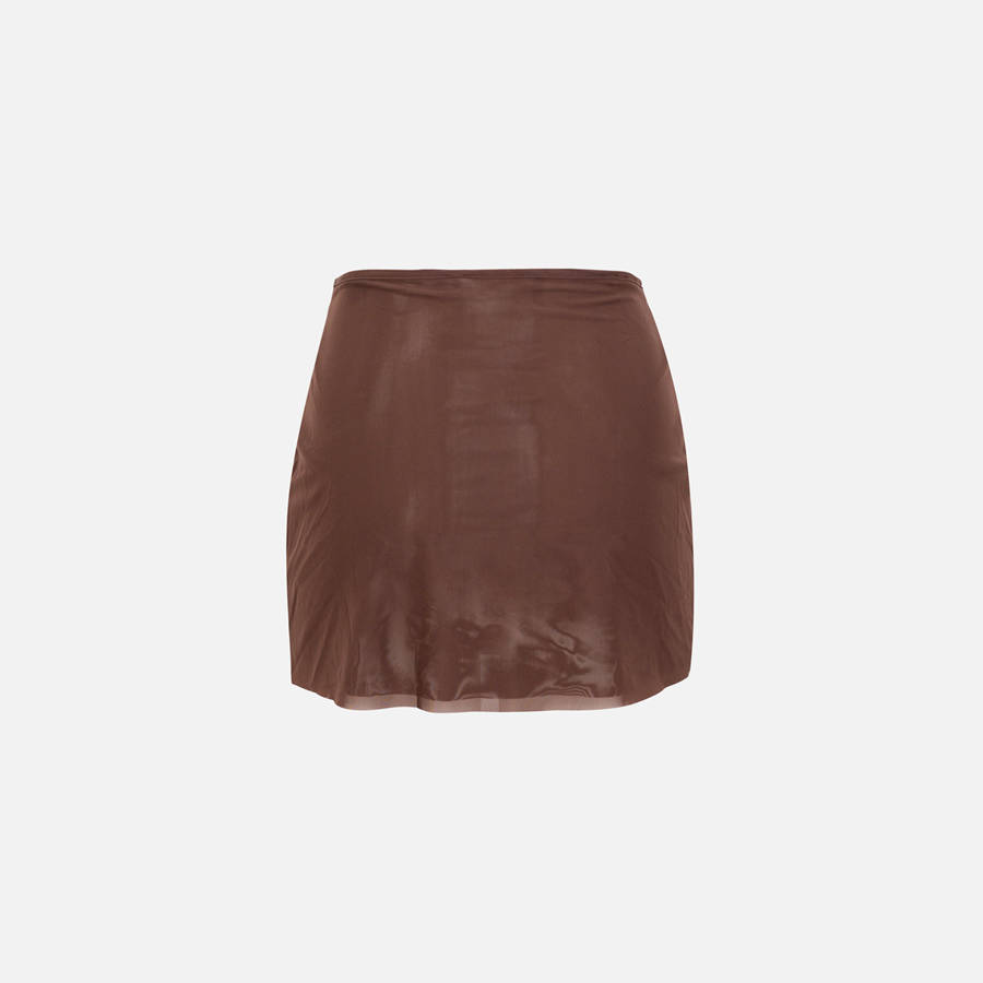 Brown Women Kith Gonza Mini Skirts | 2153-PYDJR