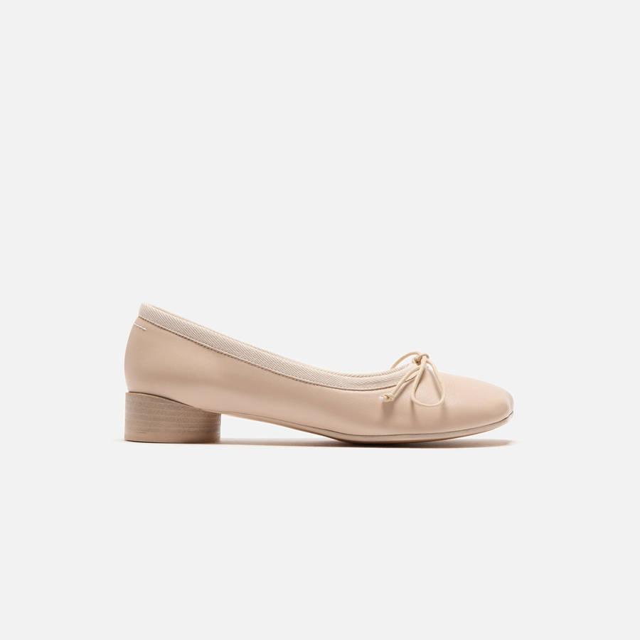 Brown Women Kith MM6 Maison Margiela Ballet Flats | 1386-NSFEP