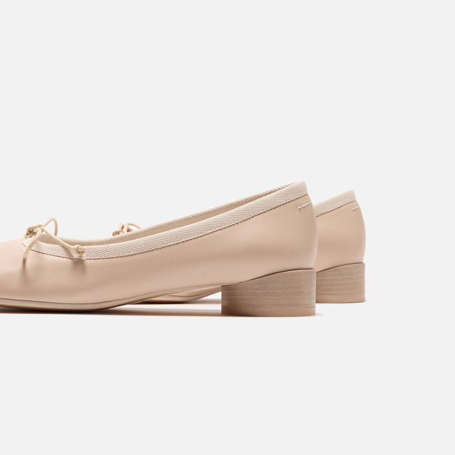 Brown Women Kith MM6 Maison Margiela Ballet Flats | 1386-NSFEP