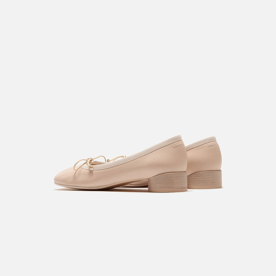 Brown Women Kith MM6 Maison Margiela Ballet Flats | 1386-NSFEP