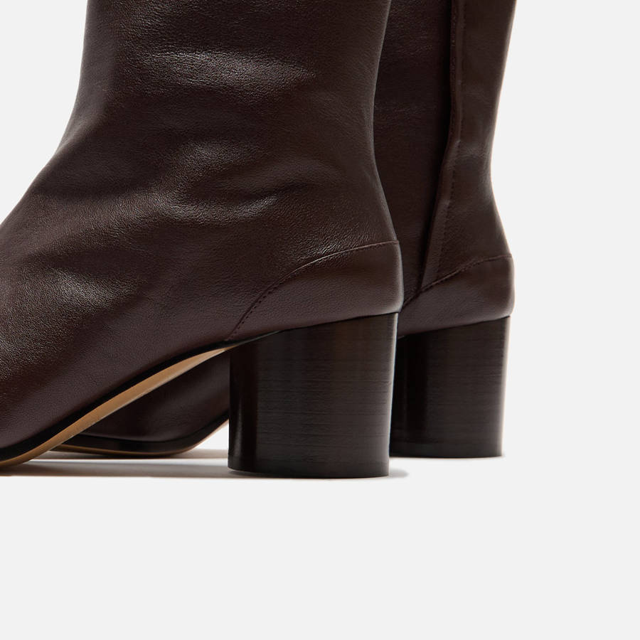 Brown Women Kith Maison Margiela WMNS Tabi Ankle Boots | 6580-TCDWE