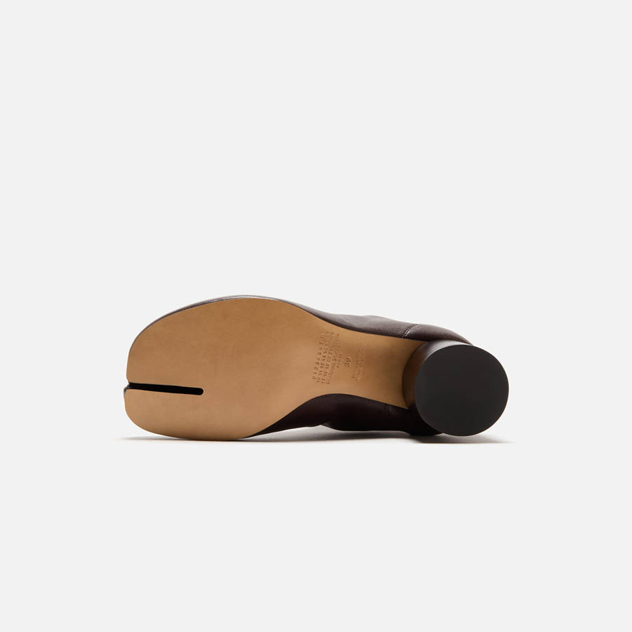 Brown Women Kith Maison Margiela WMNS Tabi Ankle Boots | 6580-TCDWE