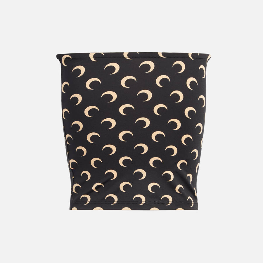 Brown Women Kith Marine Serre Recycled Moon Jersey Tube Top Shirts | 0381-KUQPI