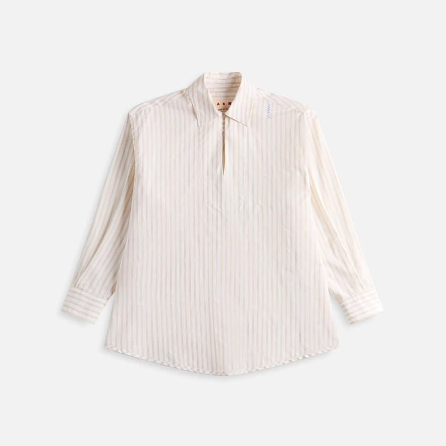 Brown Women Kith Marni Top Shirts | 9756-ZUVSO