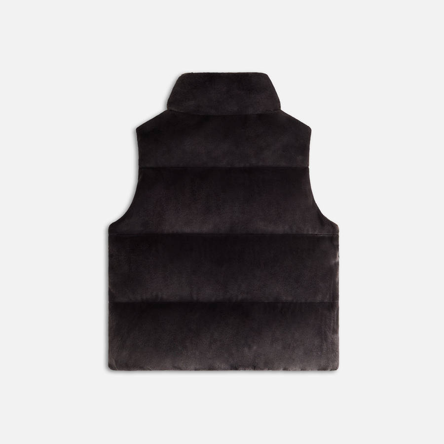 Brown Women Kith Parker Teddy Fur Vest | 1423-HSWDO