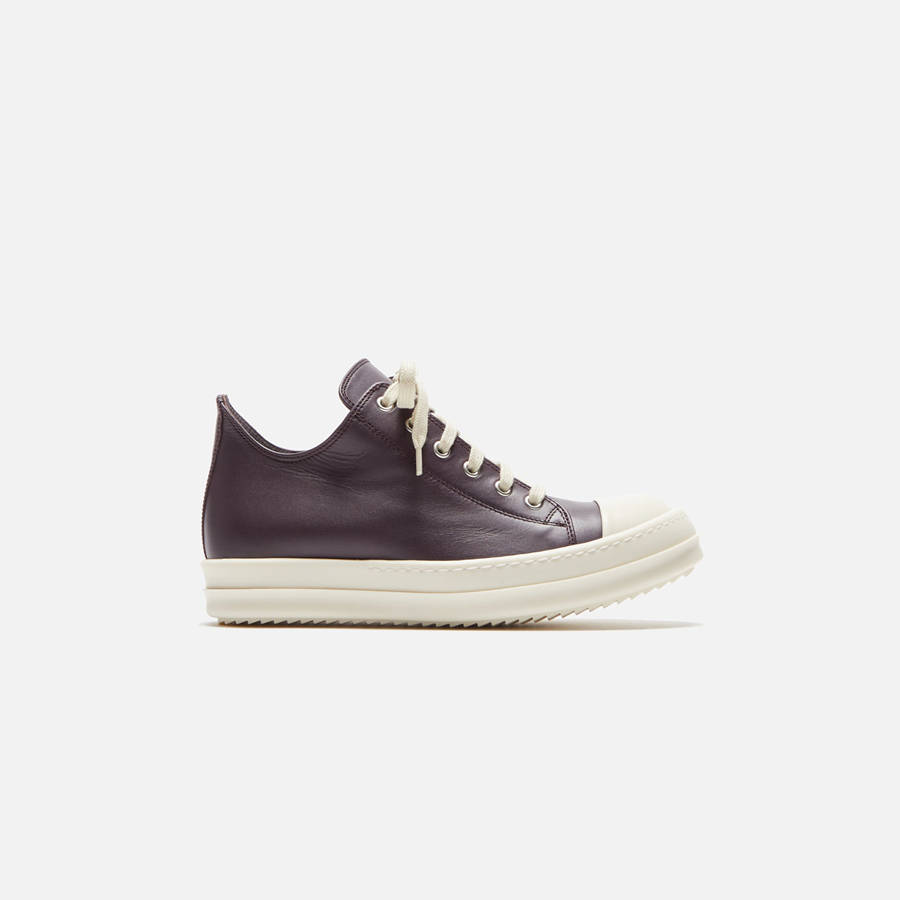 Brown Women Kith Rick Owens WMNS Scarpe in Pelle Low Sneakers | 3280-VXFUR
