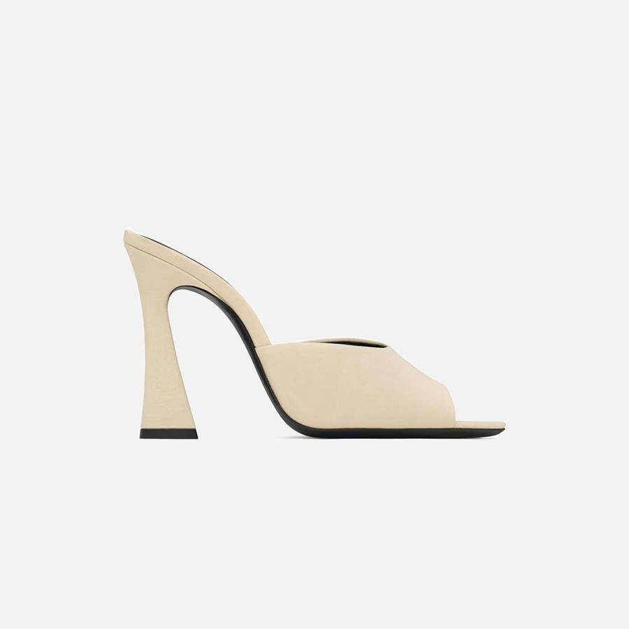 Brown Women Kith Saint Laurent Suite 105 Mule San Heels | 8304-CZHPT