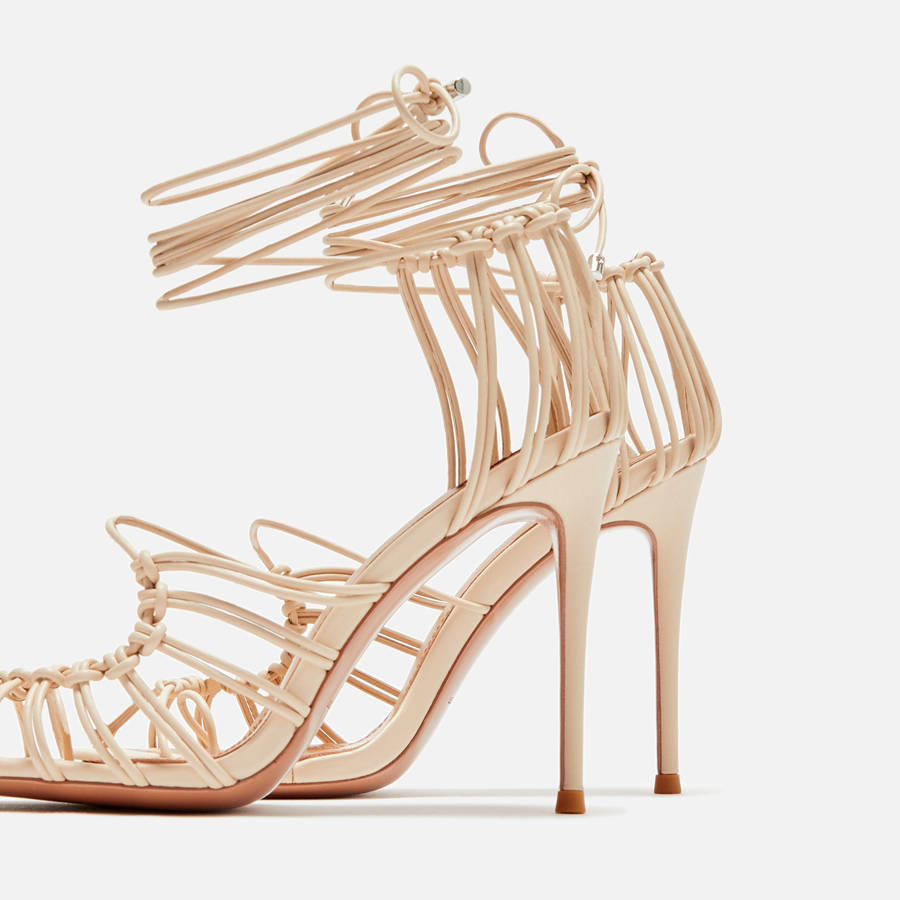 Brown Women Kith Tejahn Burnett Simijah Sandals Heels | 1847-IZAQT