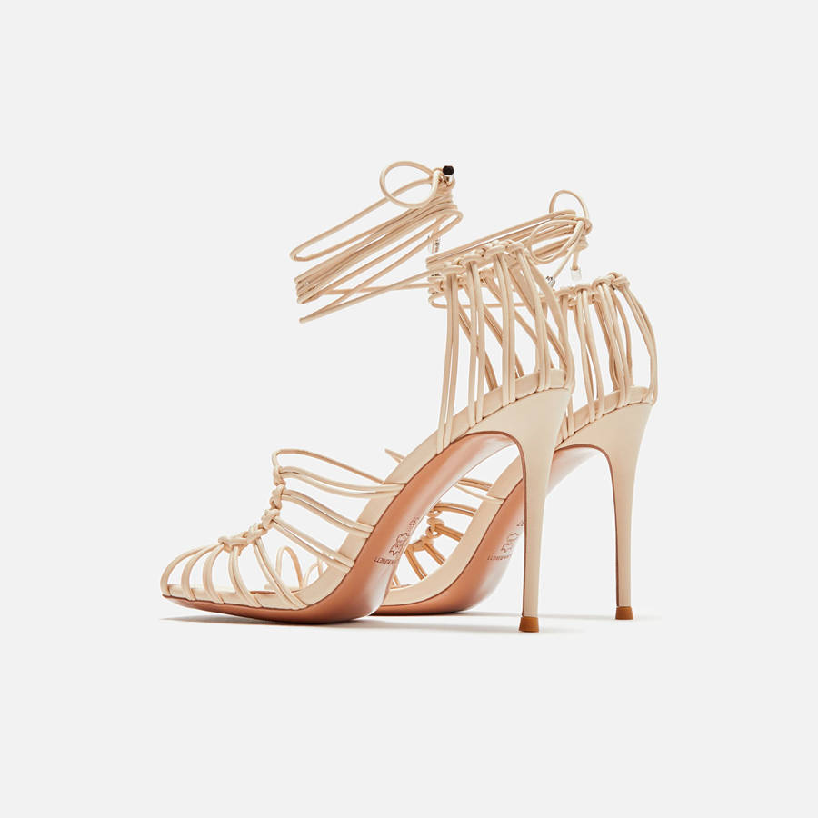 Brown Women Kith Tejahn Burnett Simijah Sandals Heels | 1847-IZAQT