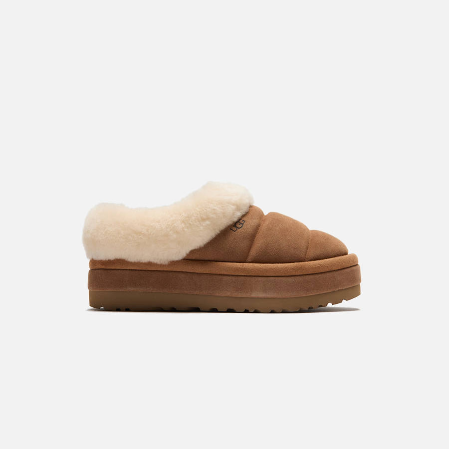 Brown Women Kith UGG Tazzlita Platform Mules | 7021-VHXSE