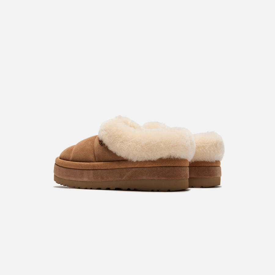Brown Women Kith UGG Tazzlita Platform Mules | 7021-VHXSE