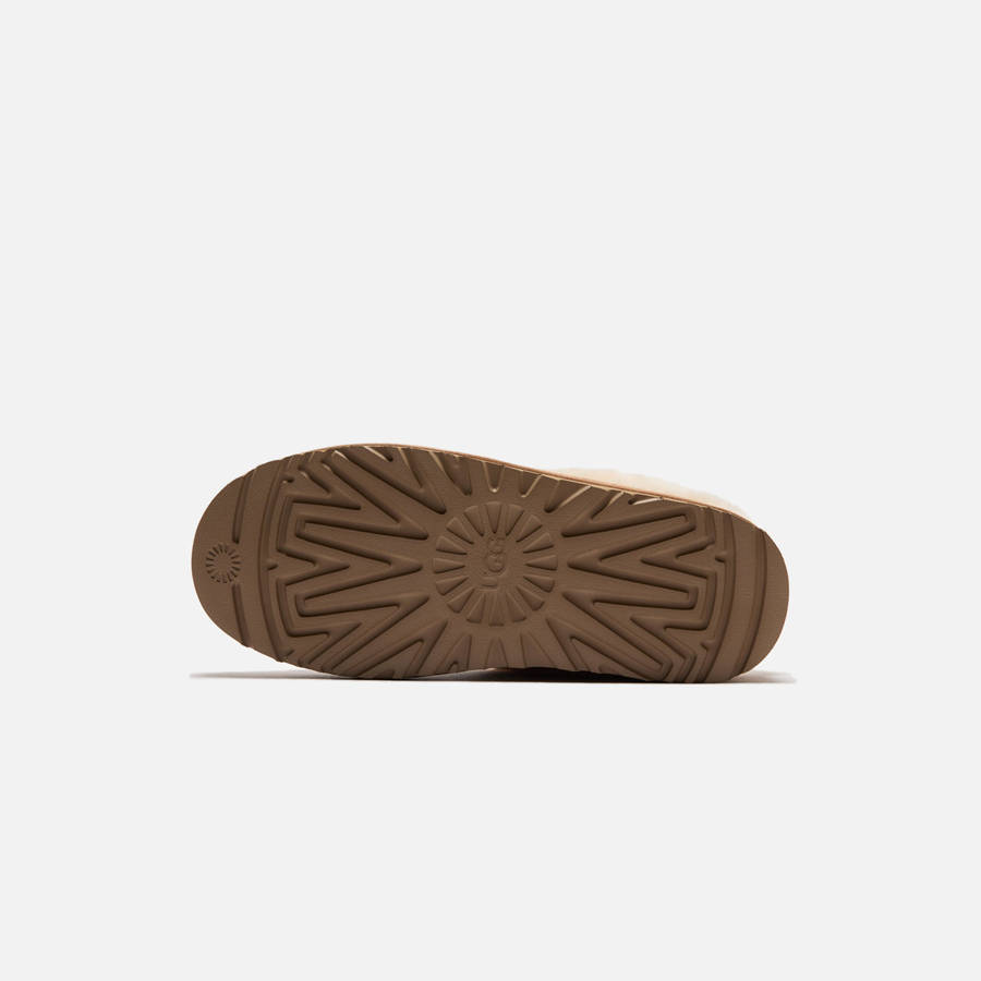Brown Women Kith UGG Tazzlita Platform Mules | 7021-VHXSE