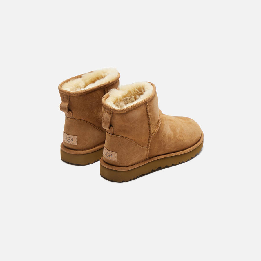 Brown Women Kith UGG WMNS Classic Mini II Boots | 0836-JIHGB