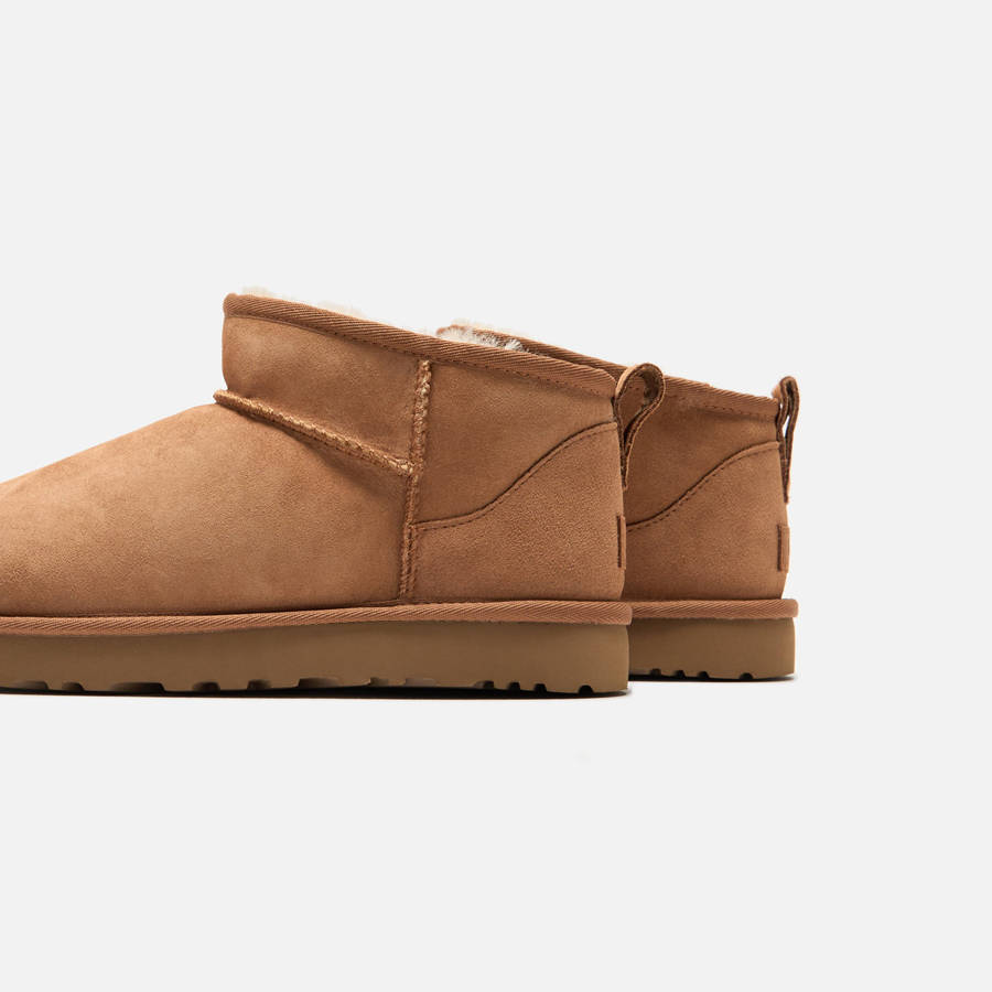 Brown Women Kith UGG WMNS Classic Ultra Mini Boots | 9157-TRWYO