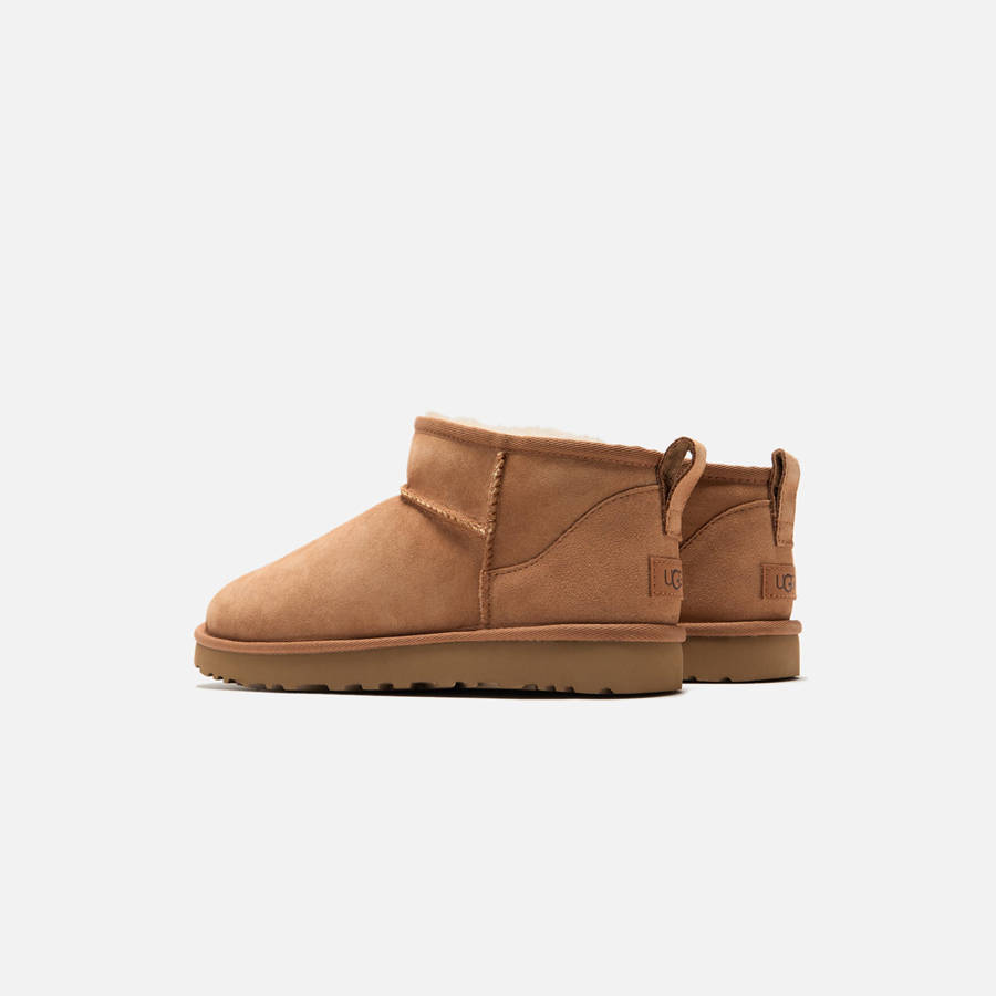 Brown Women Kith UGG WMNS Classic Ultra Mini Boots | 9157-TRWYO