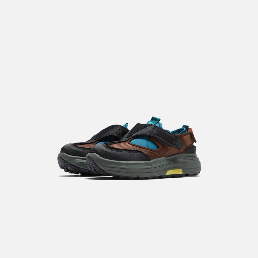 Brown / Green Men Kith Suicoke Tred Sneakers | 4716-DEURA