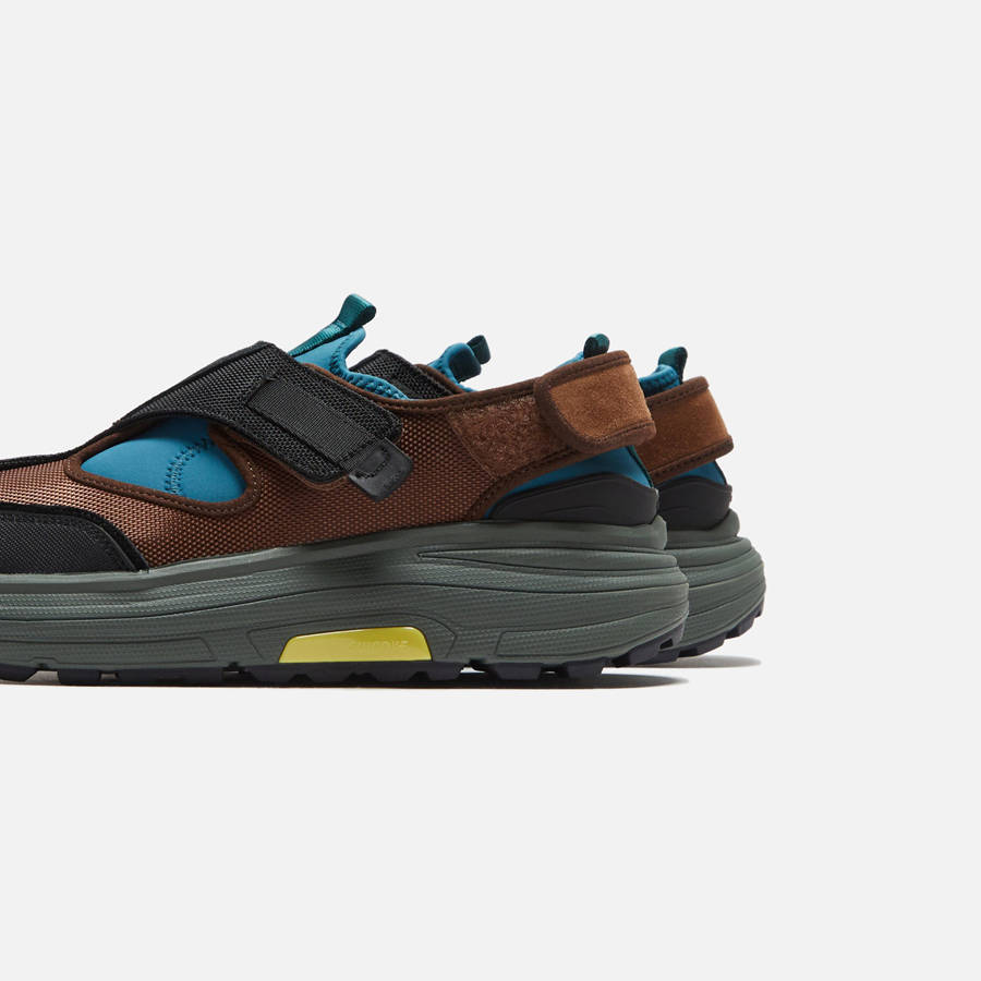 Brown / Green Men Kith Suicoke Tred Sneakers | 4716-DEURA