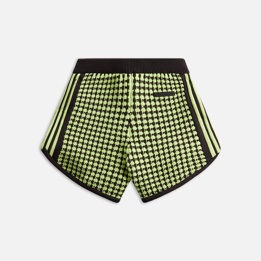 Brown / Light Green Men Kith adidas Originals by Wales Bonner Crochet Shorts | 1652-VKECY