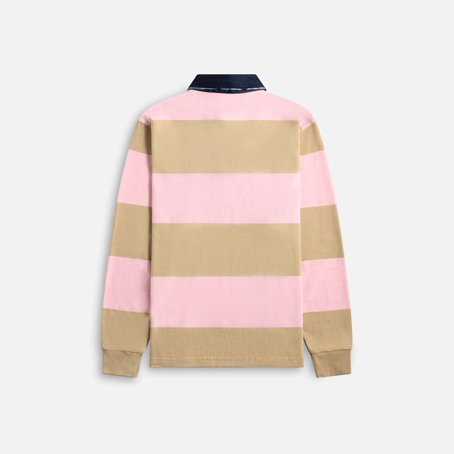 Brown / Pink Men Kith Noon Goons Beachin Polo Shirts | 3659-NLMOJ