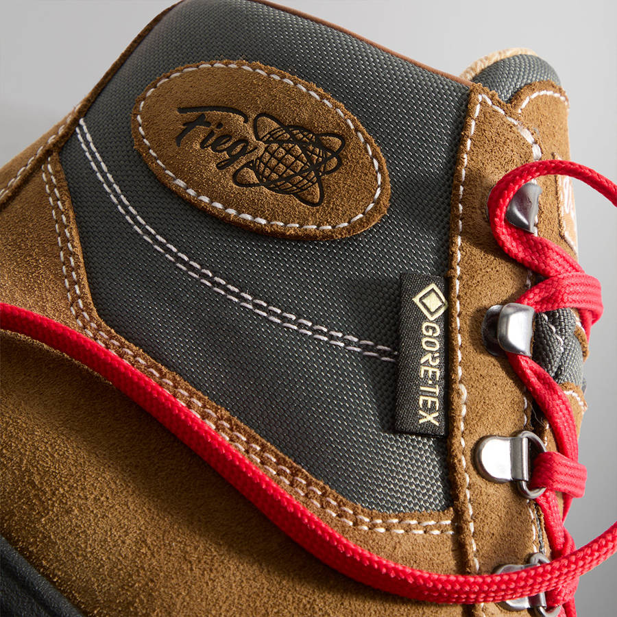Brown / Red Women Kith Ronnie Fieg for Vasque Skywalk GTX Boots | 6570-AJEGT