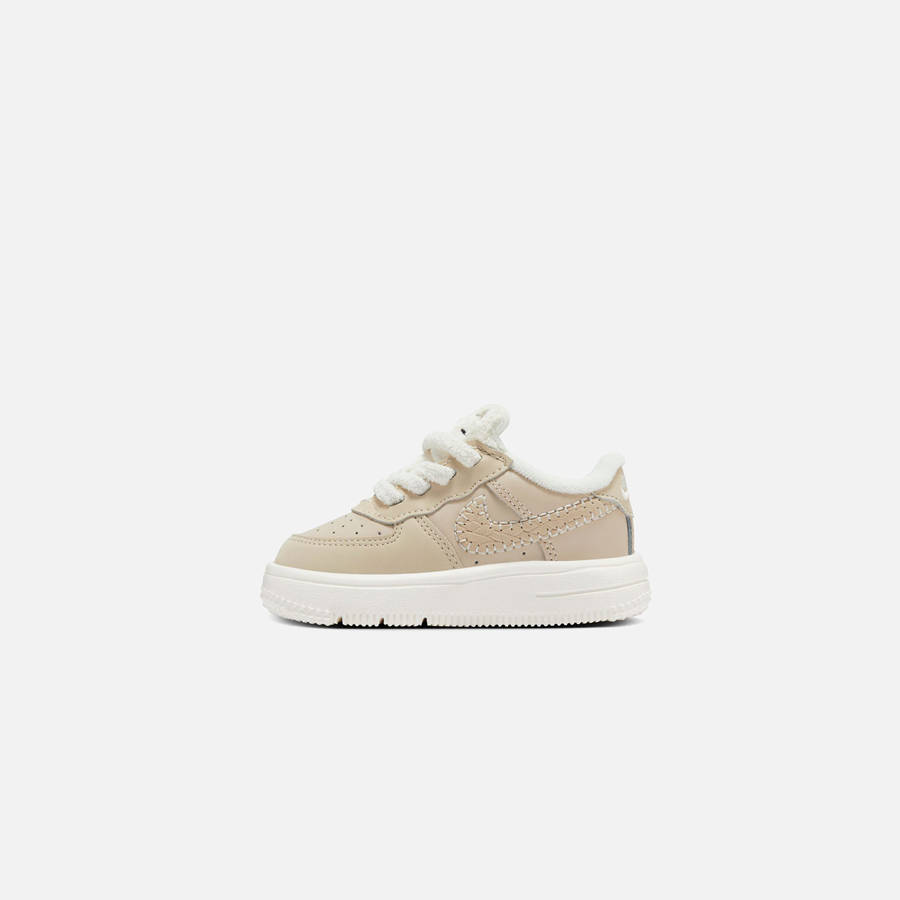 Brown / White Kids' Kith Nike TD Force 1 Low Easyon Se Sneakers | 3218-WFMTC
