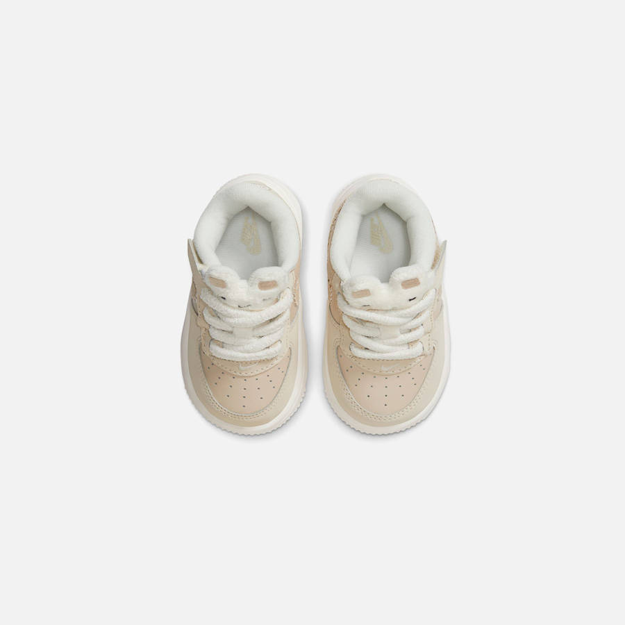 Brown / White Kids' Kith Nike TD Force 1 Low Easyon Se Sneakers | 3218-WFMTC