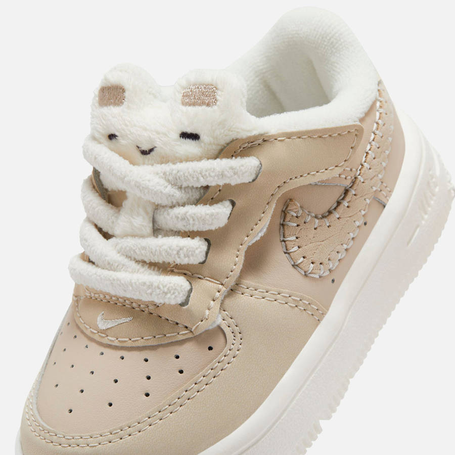 Brown / White Kids' Kith Nike TD Force 1 Low Easyon Se Sneakers | 3218-WFMTC