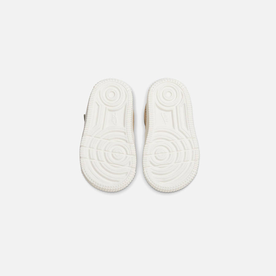 Brown / White Kids' Kith Nike TD Force 1 Low Easyon Se Sneakers | 3218-WFMTC