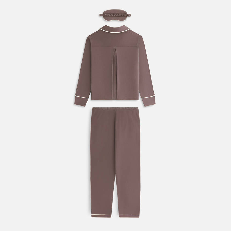 Brown / White Women Kith Pajama Set Underwear | 7931-LFEPQ