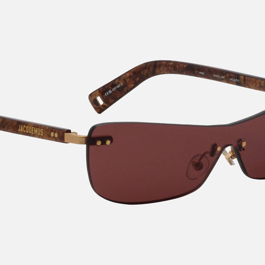 Burgundy Women Kith Jacquemus Jac69 Sunglasses Eyewear | 9675-DXIYO