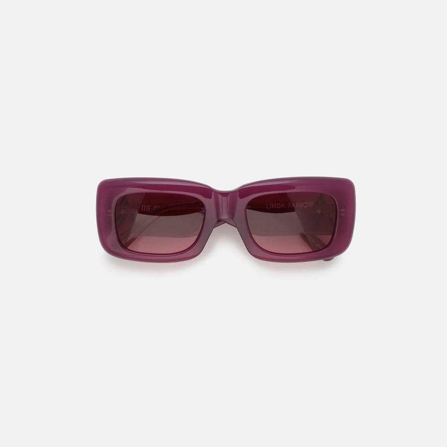 Burgundy Women Kith The Attico Marfa Frame Eyewear | 5920-IWLAY