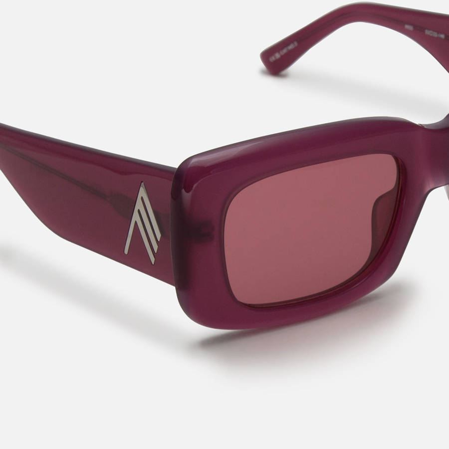 Burgundy Women Kith The Attico Marfa Frame Eyewear | 5920-IWLAY