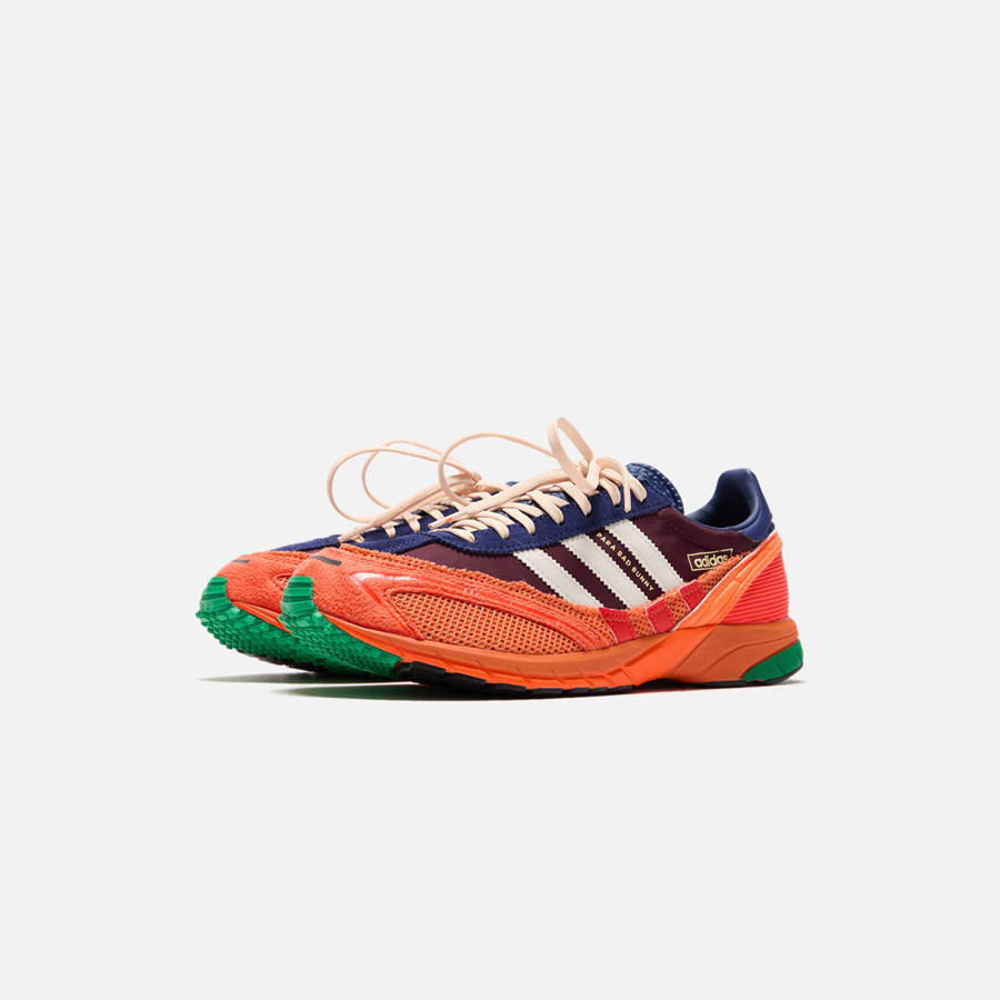 Burgundy / White / Red Men Kith adidas x Bad Bunny Adizero SL 72 Sneakers | 8231-JCNQA