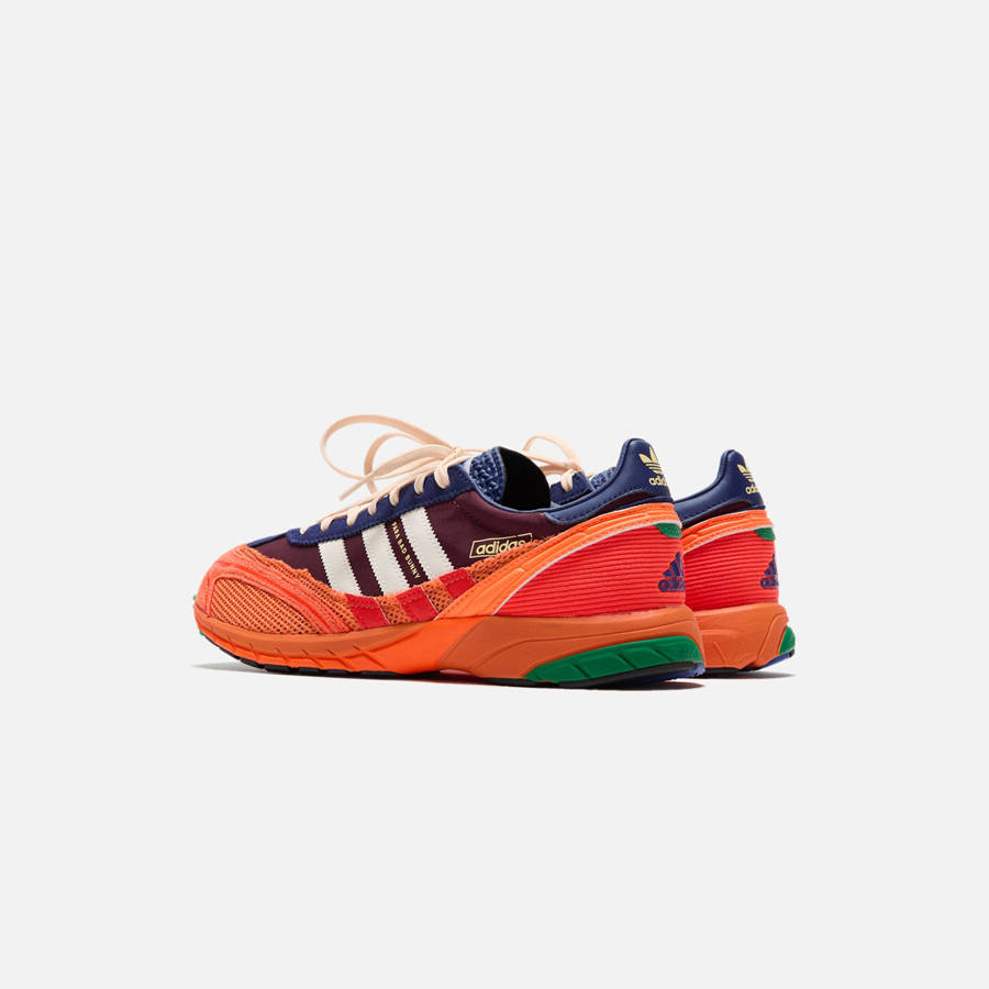 Burgundy / White / Red Women Kith adidas x Bad Bunny Adizero SL 72 Shoes | 1546-SQEBV