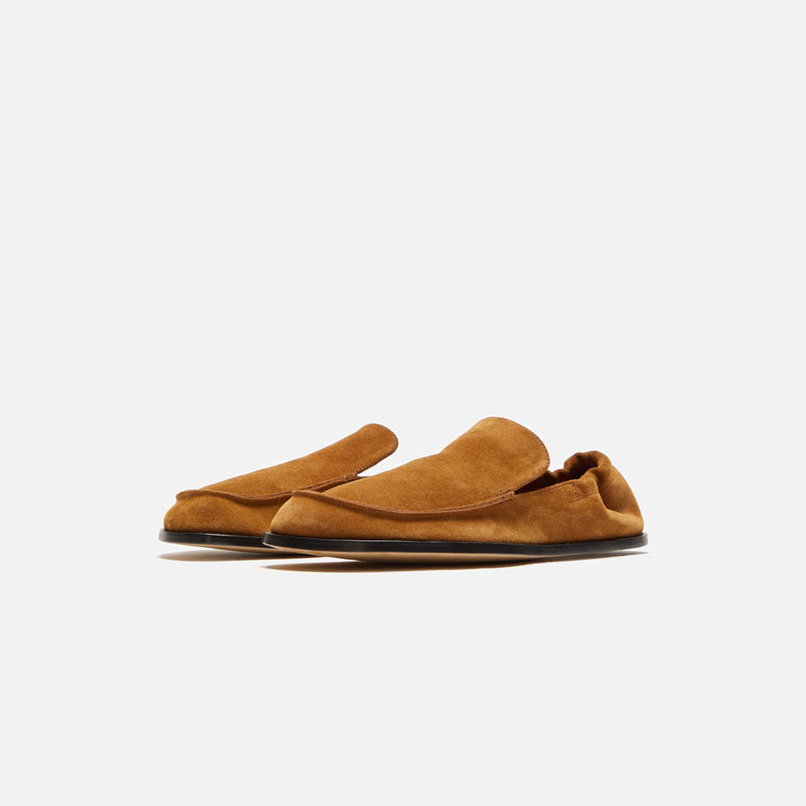 Chocolate Men Kith Loewe Flex Loafers | 2635-PLWCR