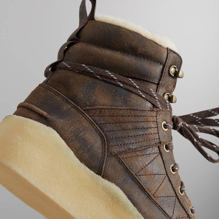 Chocolate Men Kith Ronnie Fieg for Clarks Originals 8th St Rushden Boots | 3079-FISDX