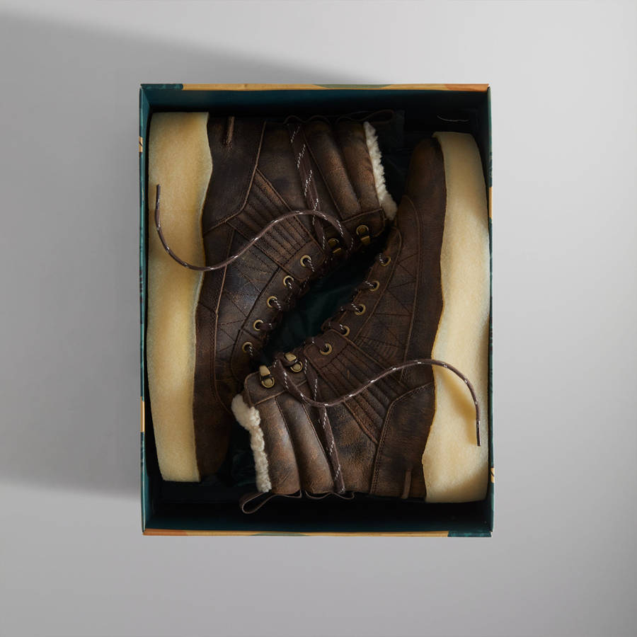 Chocolate Men Kith Ronnie Fieg for Clarks Originals 8th St Rushden Boots | 3079-FISDX