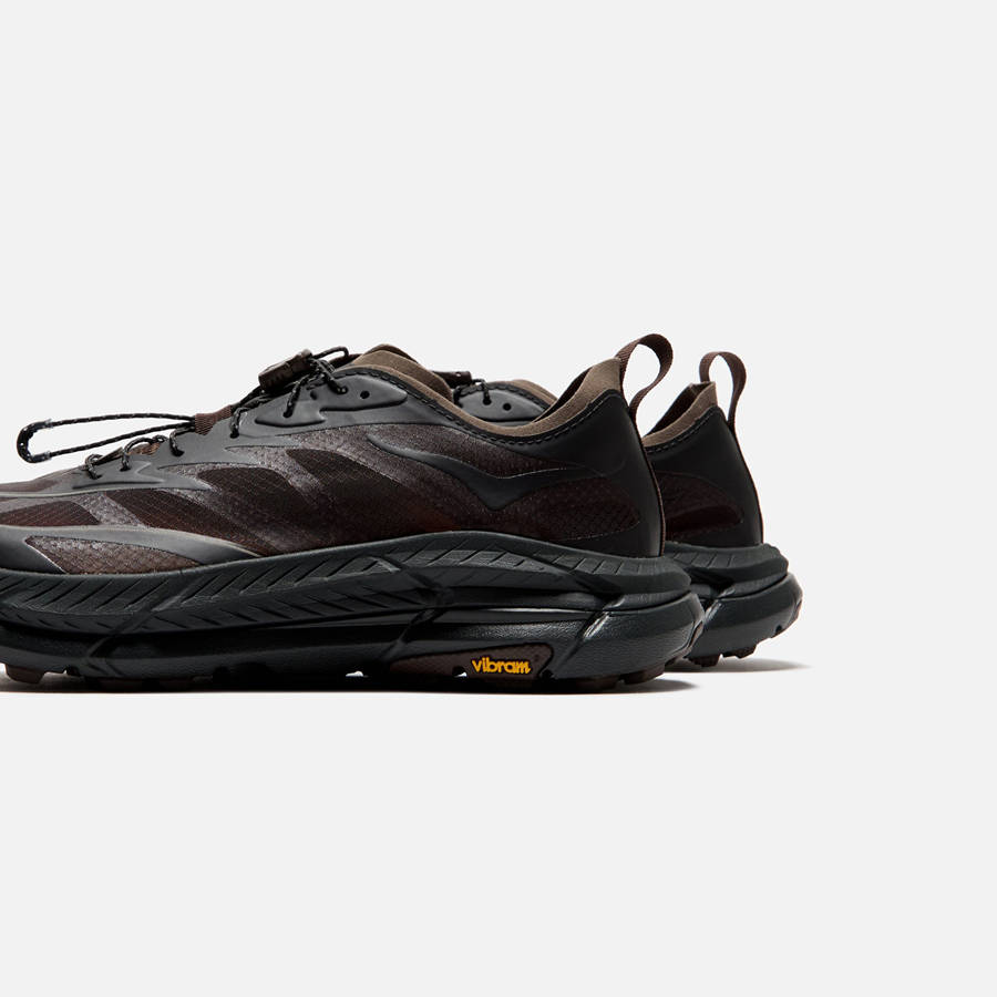 Coffee Men Kith HOKA x Satisfy Mafate Speed 4 Sneakers | 9501-AHVCY