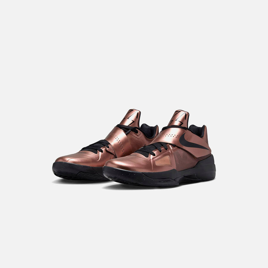 Copper / Black Men Kith Nike KD IV Sneakers | 0361-GIVCD