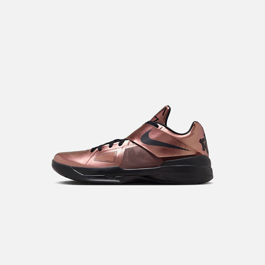 Copper / Black Men Kith Nike KD IV Sneakers | 0361-GIVCD