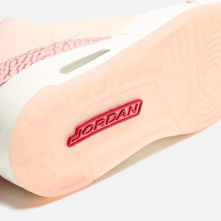Coral / Red Women Kith Nike WMNS Air Jordan 3 Retro Sneakers | 0639-GHZRW