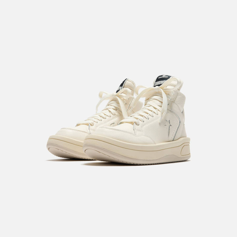 Cream Men Kith Converse x Rick Owens DRKSHDW Turbowpn Sneakers | 9408-IMZGD
