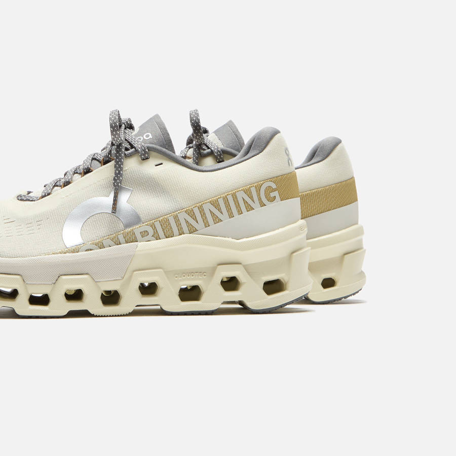 Cream Men Kith On Running Cloudmonster 2 Sneakers | 0475-WDZYO