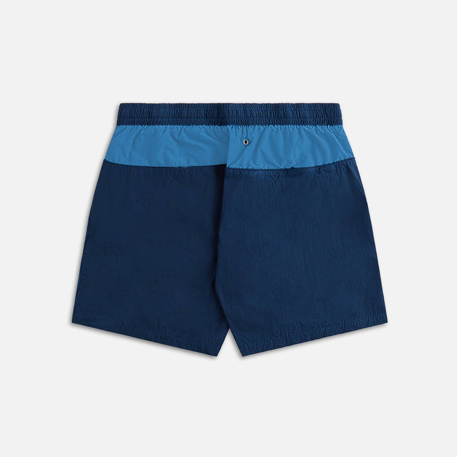 Dark Blue Men Kith Stone Island Swim Trunk Shorts | 1639-KLESI