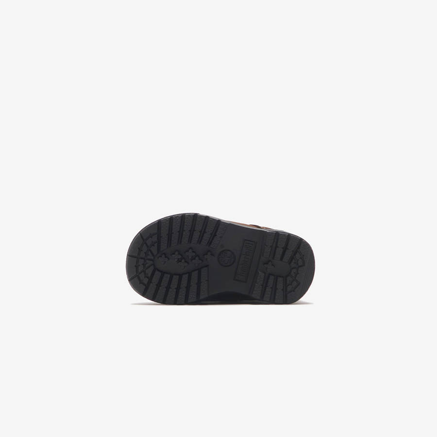 Dark Brown Kids' Kith Timberland Toddler Field Mid Boots | 7051-YFAXS
